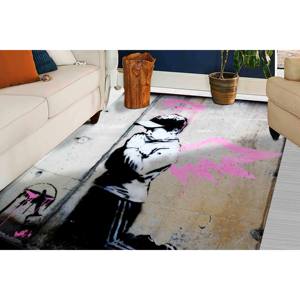 Alfombra Street Art Banksy Angel Boy: Alfombra Personalizada con Estampado Grueso, Alfombra Delgada No Tejida - Product Image 3