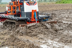 Tractor de orugas HOGICO 75VN de 70HP de la mejor calidad y gran oferta, operaciones multifunción fuertes 3 en 1 para agricultura moderna - Product Image 3