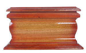 WOODEN <b>CASKET</b> CREMATION URN <b>for</b> HUMAN <b>ASHES</b>, WOODEN <b>CASKET</b> URN - Product Image 4
