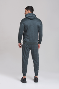 Ensemble de survêtement 2 pièces pour hommes Survêtement de plein air Sweat à capuche et pantalon de survêtement avec logo personnalisé Vêtements de sport Survêtement pour hommes - Product Image 2