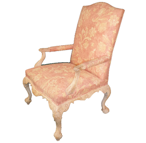 Sillas tapizadas de madera talladas indias antiguas Vintage de lujo modernas para el hogar, oficina, comedor, sala de estar, almacén, parque, gimnasio - Product Image 1