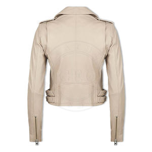 Chaquetas de cuero personalizadas para mujer, moda - Product Image 4