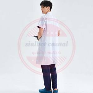 Blouse de laboratoire Femmes Hommes Blouse de laboratoire unisexe à manches longues Infirmière médicale Médecin Hôpital Uniforme - Product Image 5