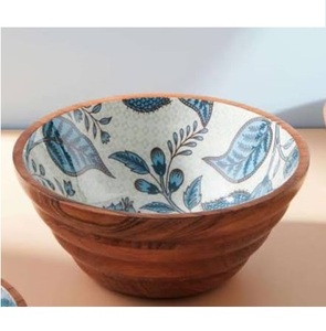 Tazón Decorativo Ecológico para Servir Fideos, Cereales, Frutos Secos, con Acabado Esmaltado, Hecho a Medida - Product Image 2