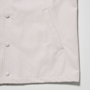 เสื้อแจ็คเก็ตโค้ชของผู้ชายน้ำหนักเบาผ้าแคนวาสป้องกันรอยยับ - Product Image 4