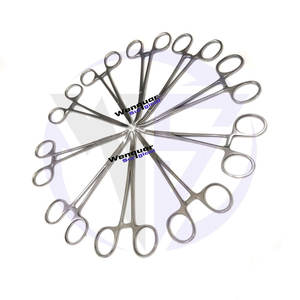 Halsted Curved Mosquito Forceps 5 "Fórceps hemostáticos quirúrgicos Acero inoxidable Reutilizable Herramienta de disección de acero inoxidable - Product Image 3