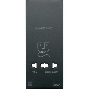 Per Schneider Electric MTN213514 Presa di Corrente Razor Configurabile AC/DC per Alimentatori - Product Image 1