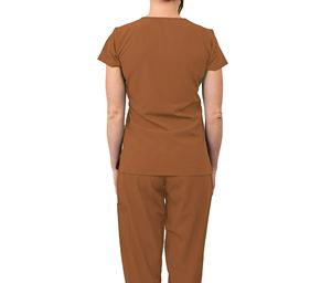 Uniformes Médicos para Mujer, Uniformes de Enfermera, Uniformes para Quirófano, Color Sólido, Uniformes Quirúrgicos para Mujer y Hombre, Conjuntos de Pantalones y Blusa - Product Image 2