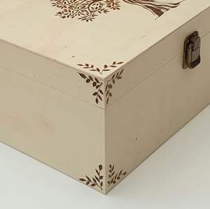 VERSATILE DESGIN WOODEN <b>GIFT</b> <b>BOX</b> Jewellery <b>Box</b> Cosmetic <b>Box</b> <b>for</b> <b>Christmas</b> Decoration - Product Image 4