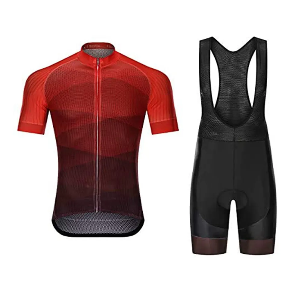 Team Cycling uniform Set Summer Men Cycling Clothing Racing Bicycle Clothes Breathable Mountain Bike uniform