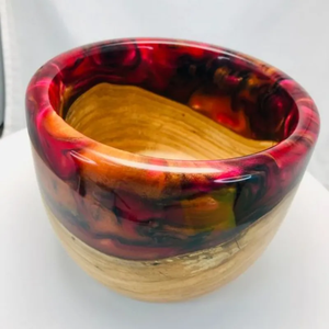 Nuevo Tazón para Servir Masa de Madera de Mango con Diseño Esmaltado y Pulido para Bodas, Ecológico, para Uso en el Hogar, Hoteles y Restaurantes - Product Image 1