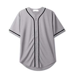 Maillot de baseball pour homme en tissu respirant, antibactérien, à séchage rapide, anti-UV, impression personnalisée, 100% autre matière, vente en gros - Product Image 6