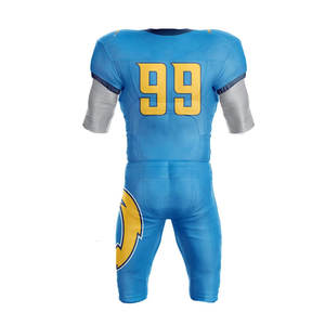 Ensemble d'uniformes de football américain à séchage rapide de haute qualité Taille XL Techniques de couleur unie sublimée Différents styles Pantalon Plus Size - Product Image 6