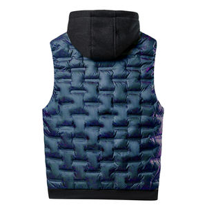 Jogger deportivo moderno para hombre, chaleco ligero transpirable, cintura elástica, cálido, elegante, sin mangas, diseño para entrenamiento de calidad - Product Image 6