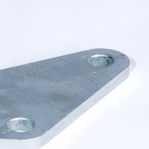 Plaque de joug triangulaire galvanisée à chaud avec 3 trous pour raccords d'isolateur de ligne électrique en gros - Product Image 5