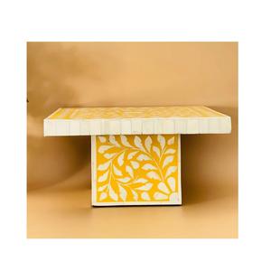 ที่วางเค้กแบบฝังกระดูกแบบใหม่ที่วางบนโต๊ะสำหรับตกแต่งงานหัตถกรรมแท่นวางช็อคโกแลตฝังกระดูก - Product Image 5