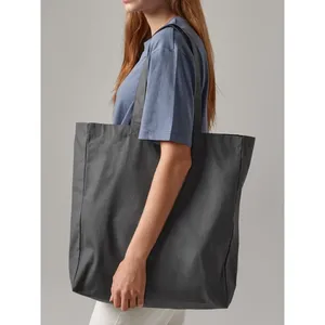 Sacs fourre-tout classiques en toile personnalisés, outil de merchandising promotionnel - Product Image 1