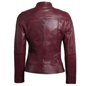 Veste en cuir élégante pour femmes, nouveau design pour l'hiver, veste universitaire confortable et avec logo personnalisé, au prix de gros - Product Image 3