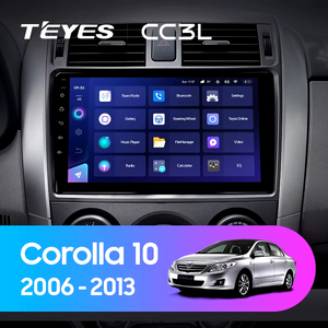 <span class=keywords><strong>TEYES</strong></span> CC3L WIFI para Toyota <span class=keywords><strong>Corolla</strong></span> 10 2006 - 2013 Radio de coche Reproductor multimedia de video Navegación estéreo GPS Android 10 - Product Image 2
