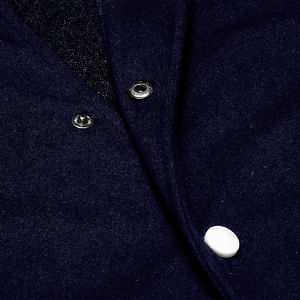 Custom Embroidered Letterman Varsity Jacket for Men Personalized <b>Button</b> Fitted CollegeBaseballjacket for men - Product Image 5