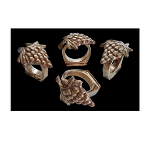 Admirable qualité conception Unique porte-anneau de serviette en laiton forme d'ananas table à dîner utilisation décorative artisanat naturel meilleur prix - Product Image 4