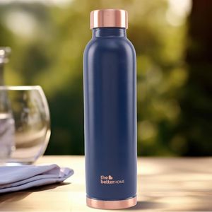 Diseño colorido de botella de cobre Precio bajo más exigente que contiene agua potable Decoraciones para el hogar Artículos de viaje y camping - Product Image 1
