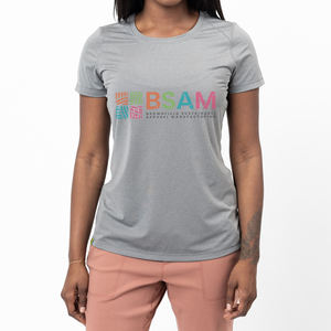 2023 camisetas de manga corta con cuello redondo para mujer de la mejor calidad, ropa de verano ecológica, estampado de Hip Hop fabricado en Bangladesh, nuevo - Product Image 4