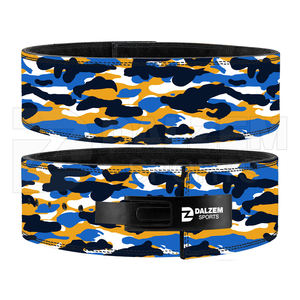 เข็มขัดออกกำลังกายหนัง10มม. สำหรับทุกเพศเข็มขัดฝึกสร้างกล้ามเนื้อแบบระเหิดผลิตตามสั่ง - Product Image 5