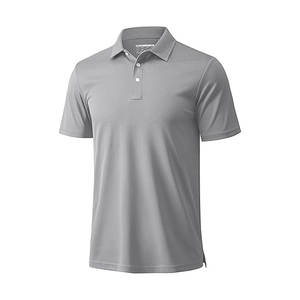 Chemise de golf pour homme en piqué 100% coton anti-rides, mode estivale - Product Image 3