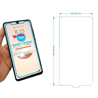 Film protecteur personnalisé de qualité alimentaire, soluble dans l'eau, brillant, pour téléphone portable, ordinateur, montre, console de jeu, animaux de compagnie