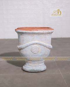 La maceta de cerámica verde Atlantis AN312H65GR para la plantación del hogar y la decoración del jardín mejora los mini paisajes - Product Image 5