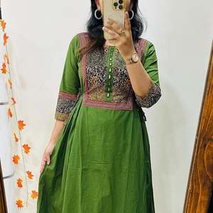 2023 Kuchi Afghani seda hecha a mano Lehenga Choli Tribal étnico Vintage vestido bordado completo estilo tradicional - Product Image 2