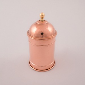 Copper Container Dome Lid Storage Jar Classic Copper Jar Traditional <b>Canister</b> <b>Set</b> From Best Copper Products Manufacturer - Product Image 1