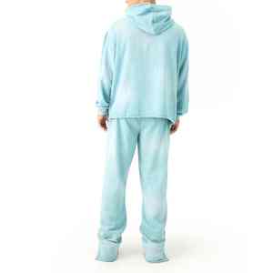 Venta al por mayor hombres ácido lavado chándal de alta calidad de gran tamaño personalizado piedra cremallera completa para los hombres ácido lavado Flare Durable chándal para hombres - Product Image 2