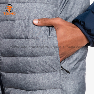 Top qualité meilleure mode amical pull rue bouffant Style plaine pull hommes bulle veste personnalisation 2025OEM service - Product Image 6