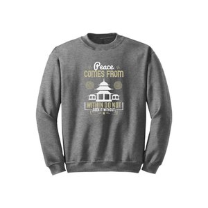 เสื้อกันหนาวผ้าฝ้ายผสมลายพระพุทธรูปพิมพ์ลายสไตล์ลำลองมี12สีให้เลือก260-280 - Product Image 5