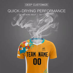 Uniforme de fútbol de secado rápido con logotipo personalizado hecho en Pakistán 100% poliéster ropa deportiva uniforme de fútbol - Product Image 5