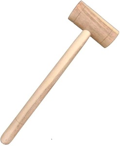 Mazo/martillo de madera grande de 400 gramos, tamaño de 32x15x6cm para Taller, eliminación de abolladuras, carpintería, artesanía de cuero, tallado, OEM personalizable - Product Image 2
