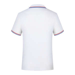 Venta al por mayor OEM sublimación en blanco Polo camiseta liso poliéster Polo camiseta logotipo personalizado DTG impresión Golf camiseta para hombres - Product Image 5