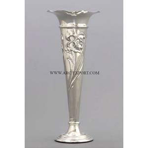 Jarrones de flores de mesa de latón y Metal de gran tamaño superventas, Trompeta de lujo moderna de alta calidad para el hogar, precio de decoración de boda - Product Image 3