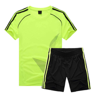 100% Polyester hommes Football uniforme FC Jersey ensemble avec numéro personnalisé et nom kit qualité USA taille Jersey ensemble pour hommes