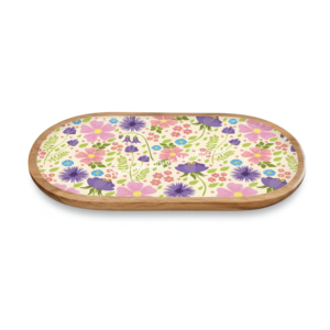 Platos de Servir de Madera Ecológicos, Diseño Ovalado, Platos de Venta Caliente, Uso en el Hogar, Hoteles, Restaurantes, Catering, Proveedor Mayorista - Product Image 1