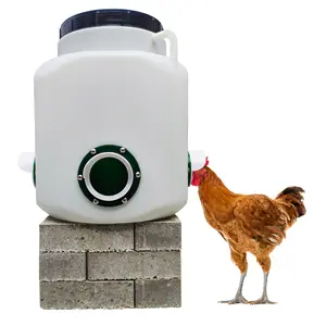 Do it Yourself Sets Chicken Feeders Poultry System High Efficiency Against Waste Feed Chicken Feeder DC-DIY1F Des Champs