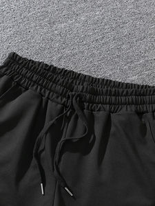 Hot Sale Casual Loose Elastic Waist Drawstring <b>Shorts</b> Organic Cotton <b>Men's</b> Tooling Beach Sports <b>Corduroy</b> <b>Shorts</b> - Product Image 6