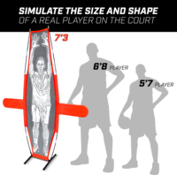 Équipement d'entraînement de basket-ball Mannequin Defender factice
