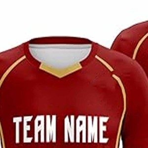 Ensemble de maillot de football pour arbitre masculin, professionnel, à rayures, manches courtes, respirant, léger, uniforme de football, téléchargé par Dress Sports - Product Image 2