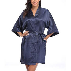 เสื้อคลุมผ้าไหมสำหรับผู้หญิงเสื้อคลุมผ้าไหมดีไซน์ใหม่ - Product Image 6