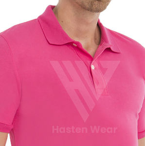 เสื้อโปโลแขนสั้นพิมพ์ลายวัสดุโลโก้ส่วนตัว - Product Image 5