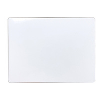 Tableau blanc magnétique double face en bois et plastique pour étudiants, 22x30cm, 3mm d'épaisseur, surface facile à nettoyer, marque PLOMA, en vrac