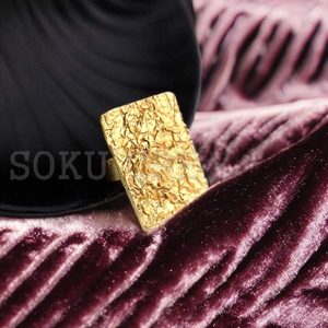 18K mạ vàng đồng thau nguyên liệu tự nhiên đá quý nhẫn cho Bán Buôn Đồ trang sức thủ công đá quý Vòng trang sức quà tặng phụ nữ và nam giới rin - Product Image 4